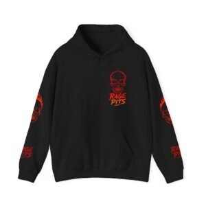 Rage Pits Skull Hoodie — Graphic Streetwear Pullover