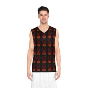 Rage Pits Skull Basketball Jersey