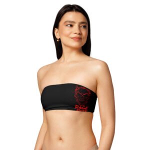 Recycled bandeau bikini top