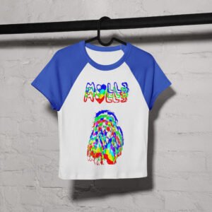 Women’s micro rib raglan baby tee