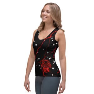 RagePits Rose Devil Sublimation Cut & Sew Tank Top