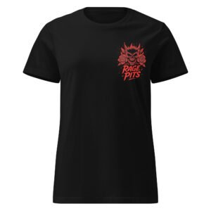 RagePits Rose Devil Women’s basic softstyle t-shirt Front Only