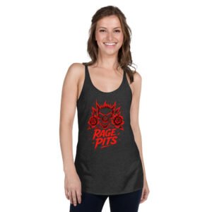 RagePits Rose Devil Women's Racerback Tank